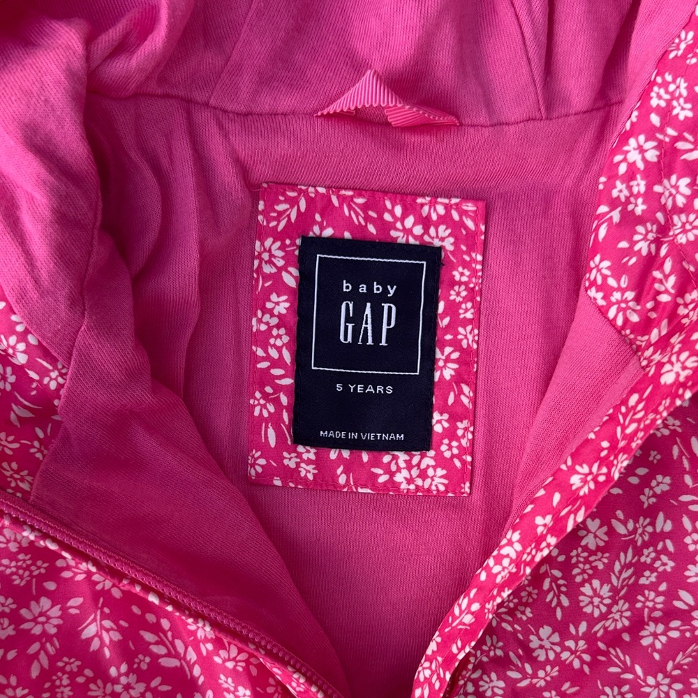 Pink Floral Hooded Jacket - Picture 2 of 8
